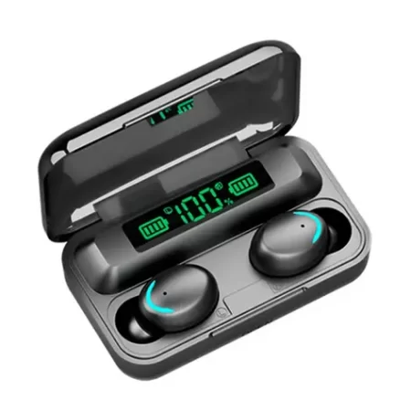 F9-5 TWS Wireless Earphones Black