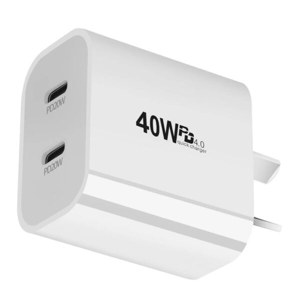 40W Fast Charger Two Type-C