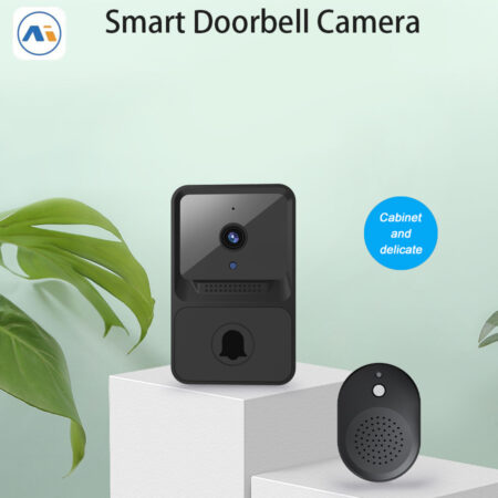 Wireless Security Door Bell with Dingdong (Black)